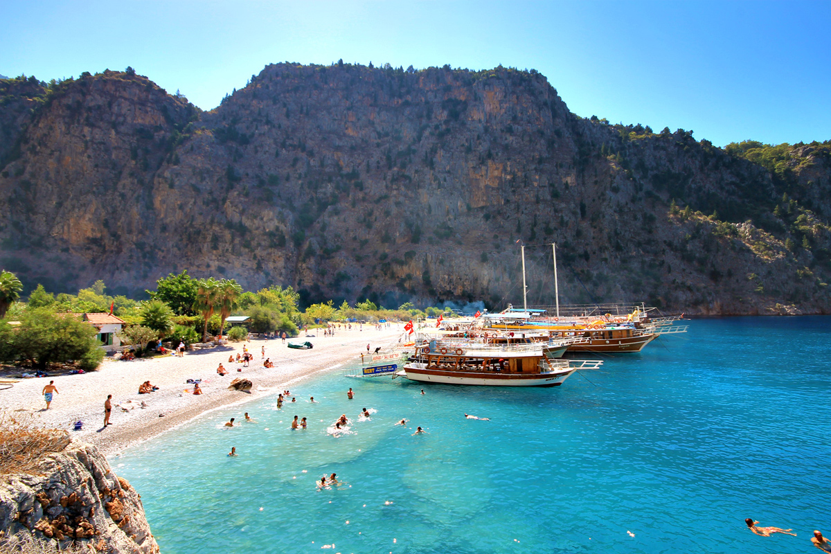  Antalya Kaş Likya Fethiye Ölüdeniz Dalyan Akyaka Azmak Çayı Deniz Turu | 3 Gece Otel Konaklamalı